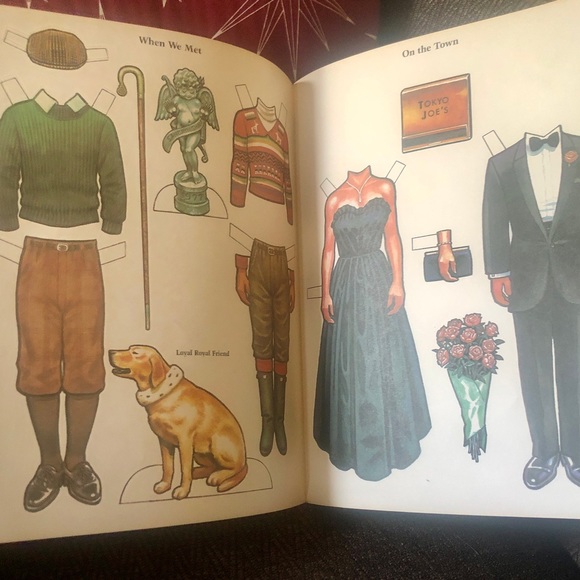 Vintage Chuck & Di have a Baby ! Baby Doll Book - Picture 3 of 12